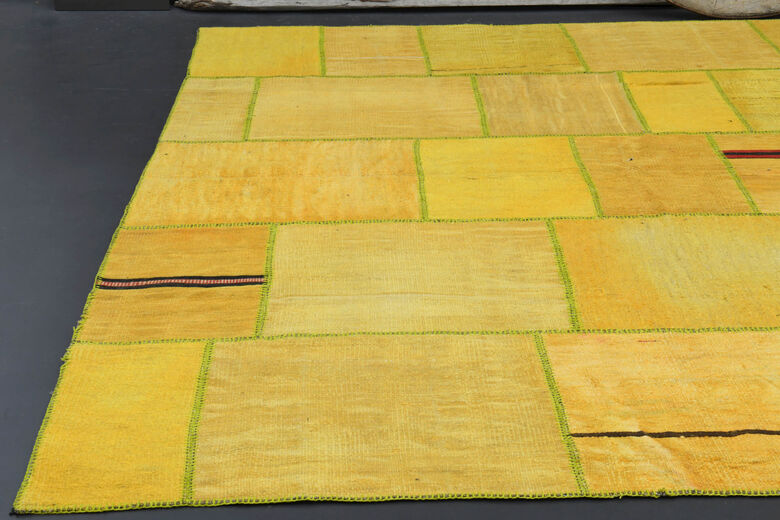 Muted Yellow Rug