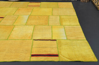 Muted Yellow Rug - Thumbnail