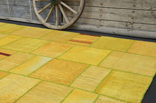 Muted Yellow Rug - Thumbnail