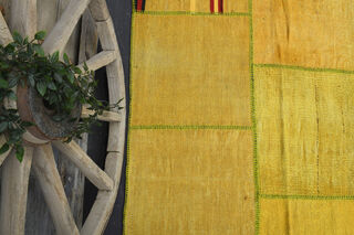 Muted Yellow Rug - Thumbnail