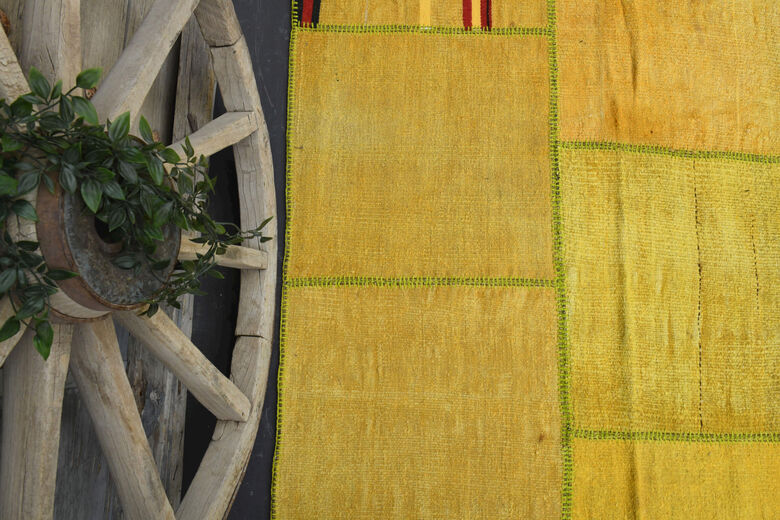 Muted Yellow Rug