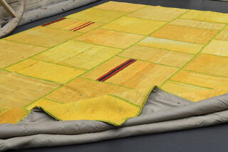 Muted Yellow Rug - Thumbnail