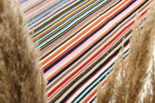 Oushak Kilim Wide Runner Rug - Thumbnail