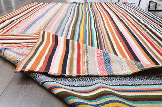 Oushak Kilim Wide Runner Rug - Thumbnail