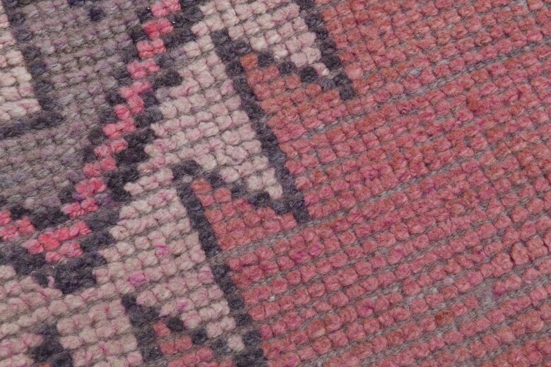 Pink Handmade Runner Rug