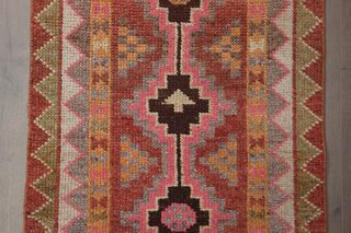 Colorful Geometric Runner Rug - Thumbnail