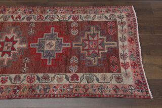 Orange Red Runner Rug - Thumbnail