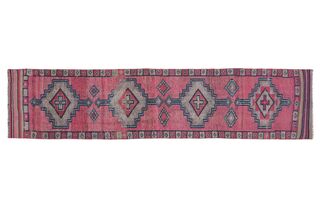 Pink Kitchen Runner Rug - Thumbnail