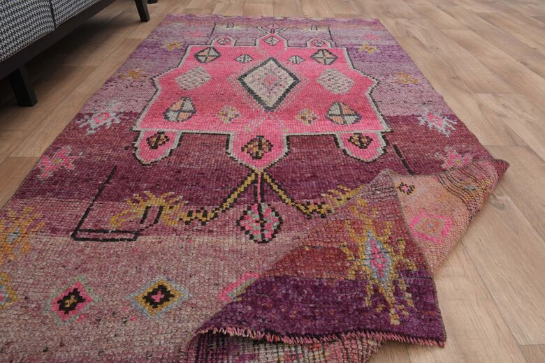 Pink Purple Runner Rug