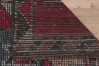 Handwoven Red Purple Runner - Thumbnail