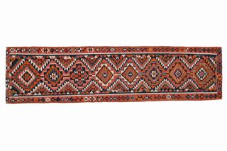 Orange Stair Runner Rug - Thumbnail