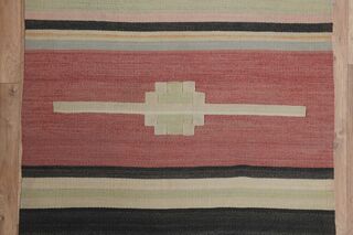 Pink Beige Handmade Rug - Thumbnail