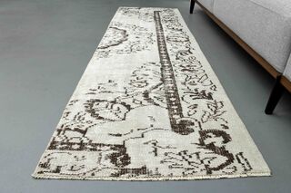 Turkish Handmade Beige Rug - Thumbnail