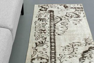 Turkish Handmade Beige Rug - Thumbnail