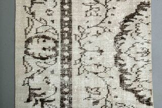 Turkish Handmade Beige Rug - Thumbnail