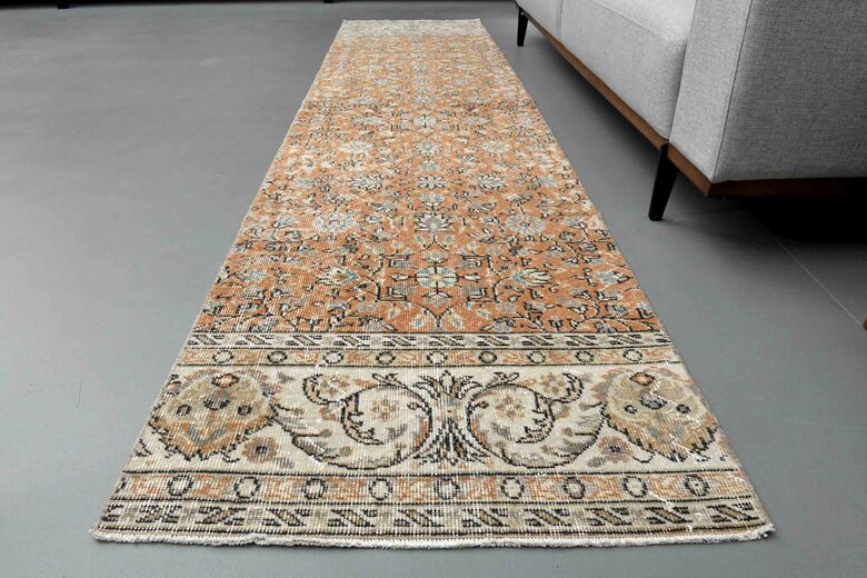 Orange Turkish Vintage Runner