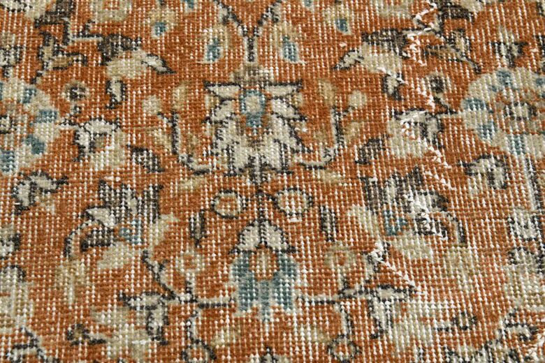 Orange Turkish Vintage Runner