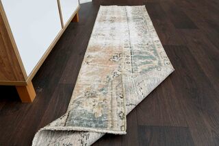 Tribal Turkish Runner Rug - Thumbnail