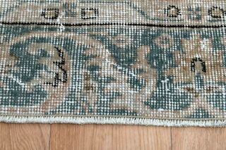 Antique Turkish Runner Rug - Thumbnail