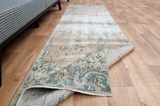 Antique Turkish Runner Rug - Thumbnail