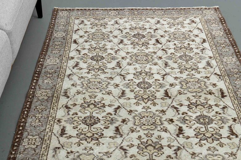 Handmade Oushak Area Rug