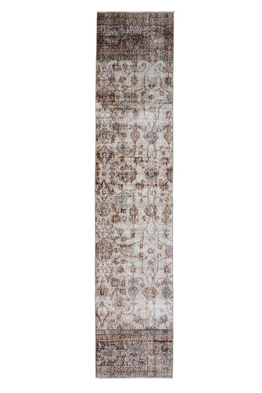 Beige Brown Vintage Runner