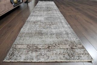 Eclectic Turkish Runner Rug - Thumbnail