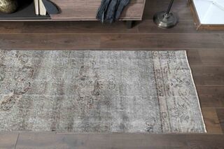 Eclectic Turkish Runner Rug - Thumbnail