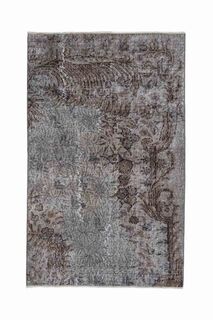 Floral Pattern Vintage Rug - Thumbnail