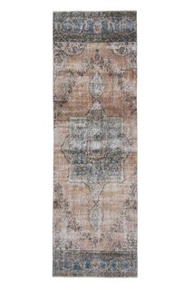 Unique Turkish Runner Rug - Thumbnail