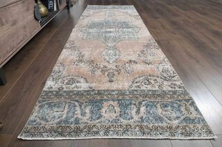 Unique Turkish Runner Rug - Thumbnail