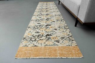 Wool Oushak Runner Rug - Thumbnail