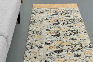 Wool Oushak Runner Rug - Thumbnail