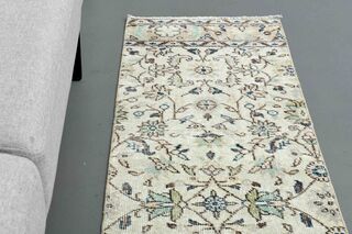 Wool Oushak Runner Rug - Thumbnail