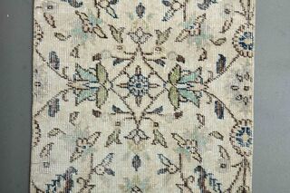 Wool Oushak Runner Rug - Thumbnail