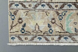 Wool Oushak Runner Rug - Thumbnail