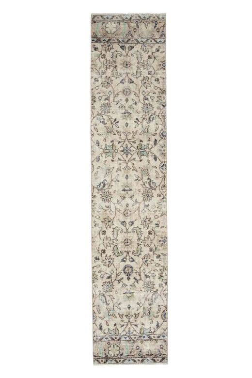 Wool Oushak Runner Rug