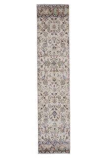 Floral Pattern Turkish Runner - Thumbnail