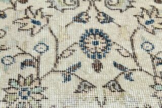 Floral Pattern Turkish Runner - Thumbnail