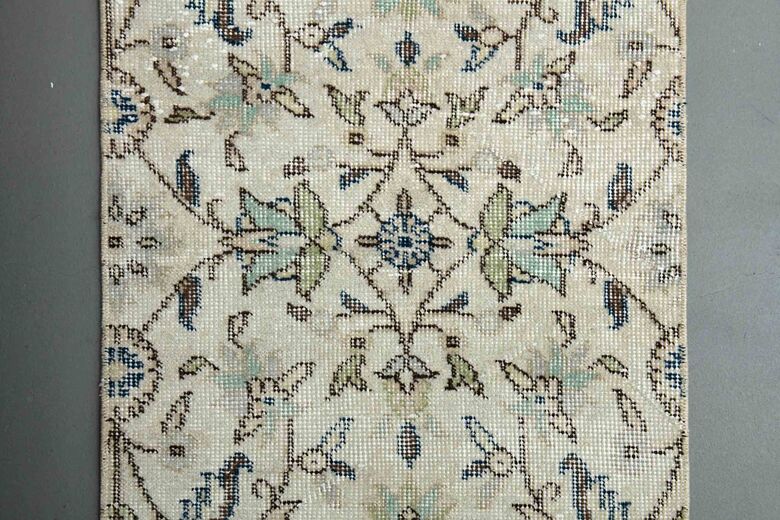 Floral Pattern Turkish Runner