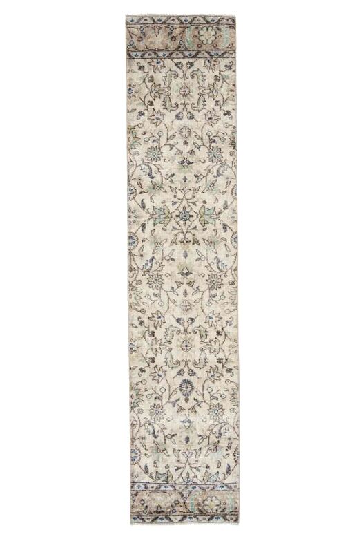 Floral Pattern Turkish Runner