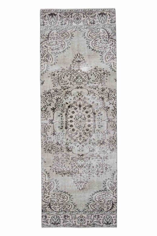 Beige Oriental Vintage Runner