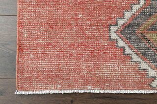 Wool Turkish Runner Rug - Thumbnail