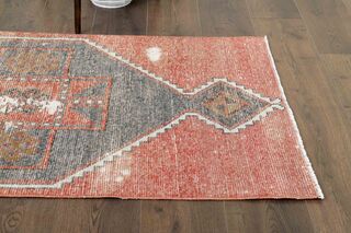 Wool Turkish Runner Rug - Thumbnail