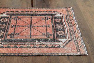 Turkish Vintage Runner Rug - Thumbnail