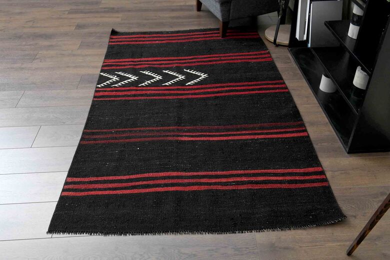 Striped Retro Turkish Rug