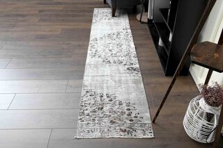 Oriental Vintage Runner Rug - Thumbnail