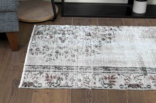 Floral Distressed Vintage Runner - Thumbnail