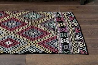 Retro Kilim Turkish Runner - Thumbnail