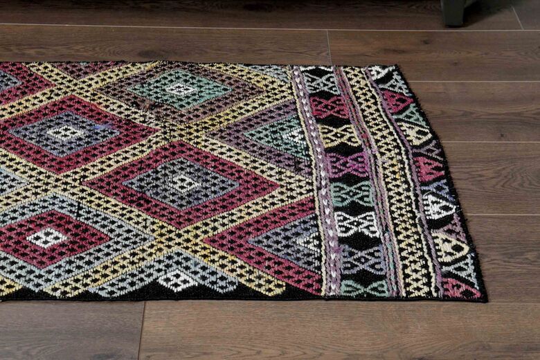 Retro Kilim Turkish Runner